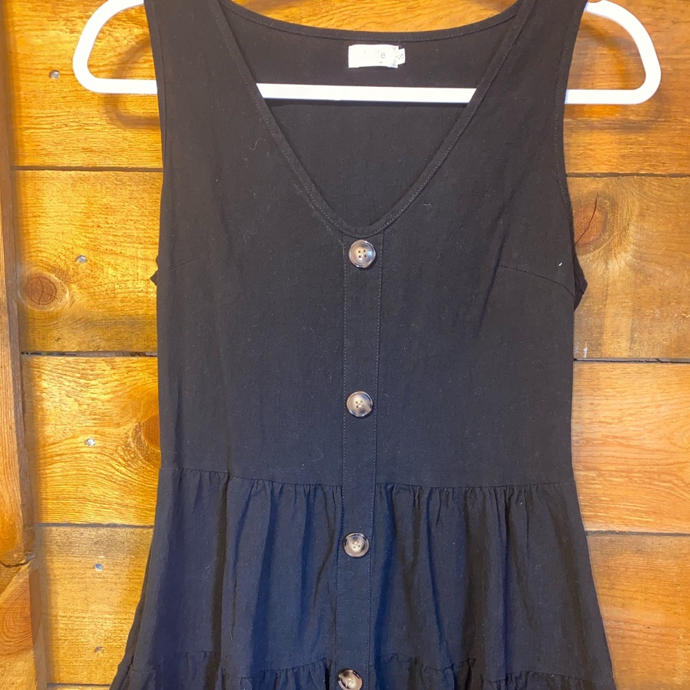 Halife black breastfeeding dress